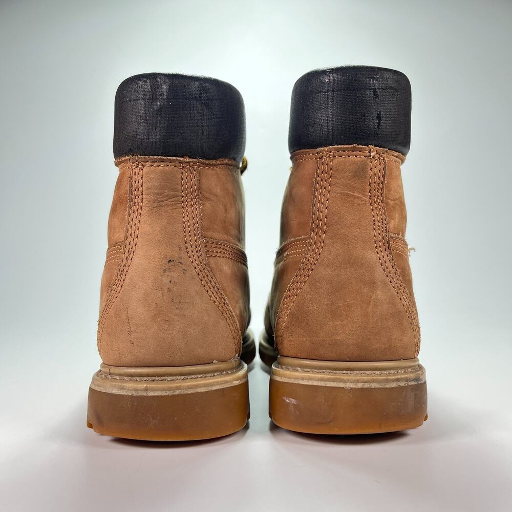 Colorado Light Brown Leather Durable Construction Safety Work Boots Men's Sz 9.5 - Picture 5 of 10